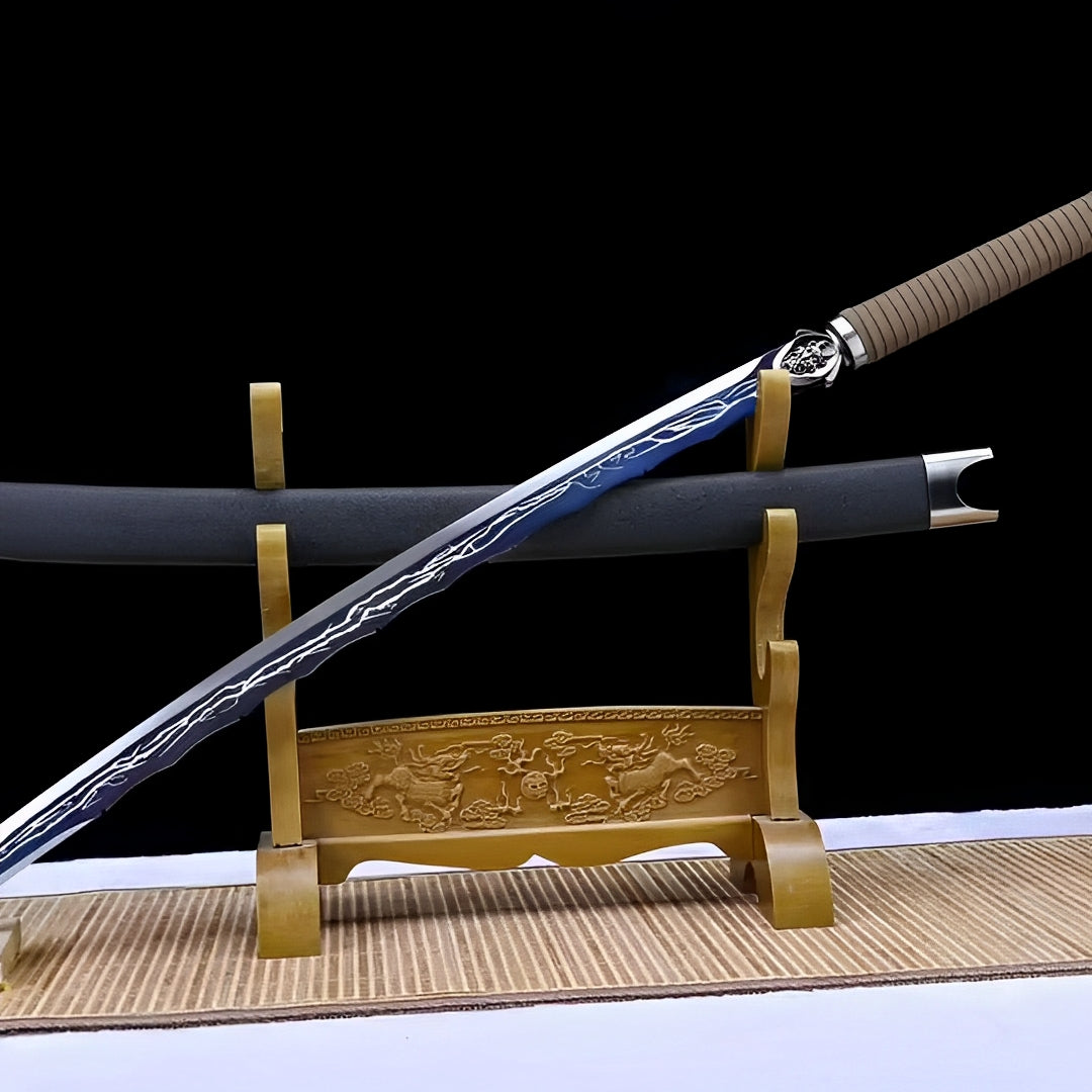 Katana Raisenga - dettaglio dell'incisione