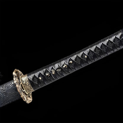 Katana Mugengane - dettaglio dell'incisione