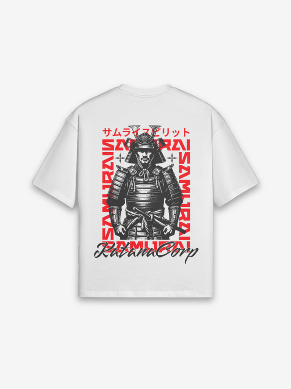 T-Shirt Samurai Corp - retro