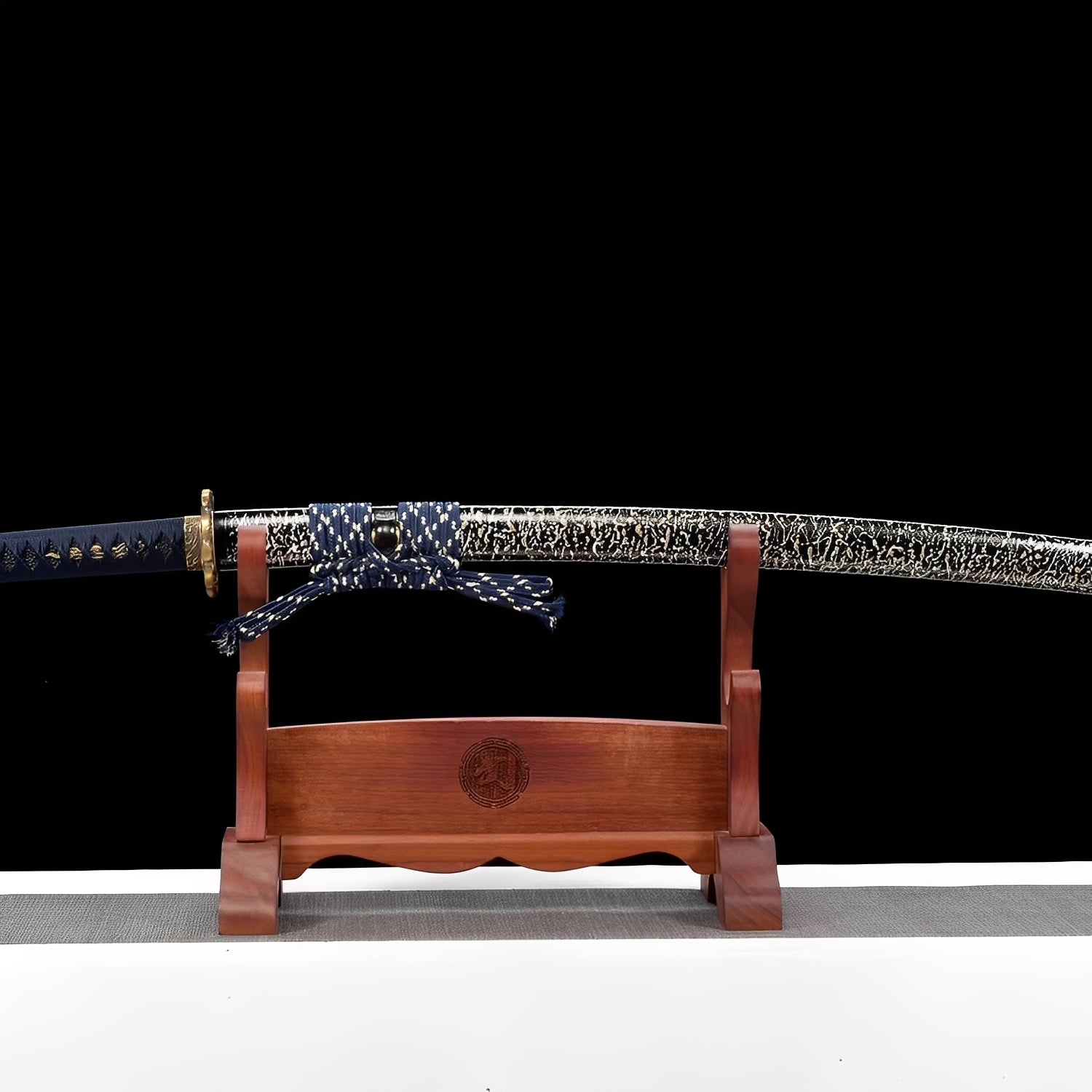 Katana Shimokaminari - dettaglio dell'incisione