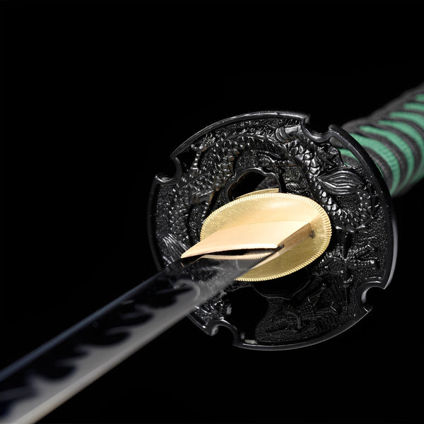 Katana Shirakawa - tsuba e finiture