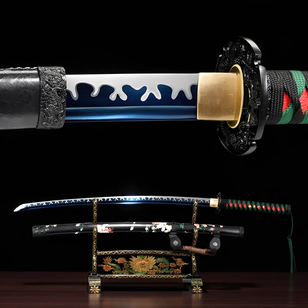 Katana Shirakawa - vista principale su supporto