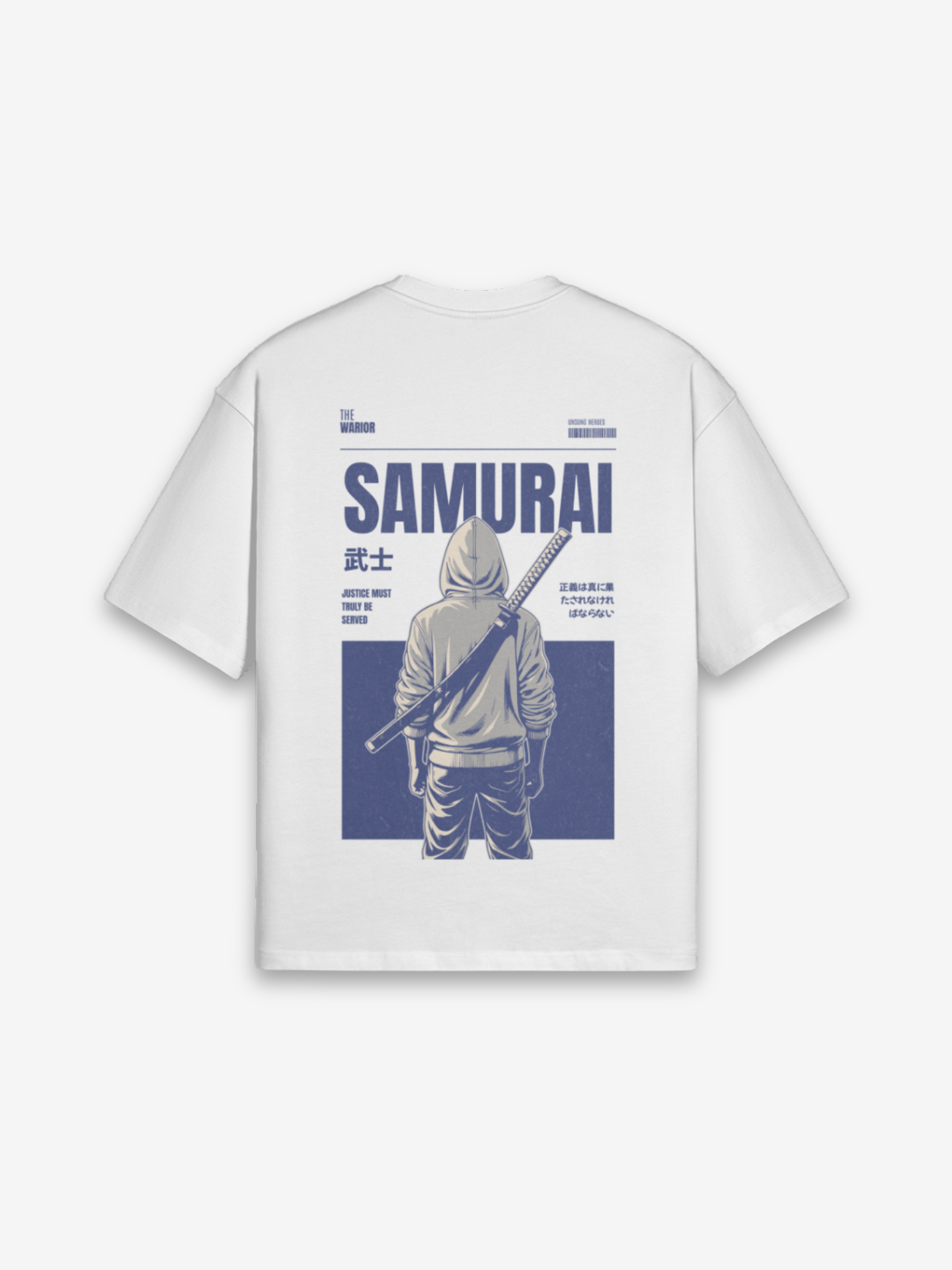 T-Shirt Vintage Samurai - fronte