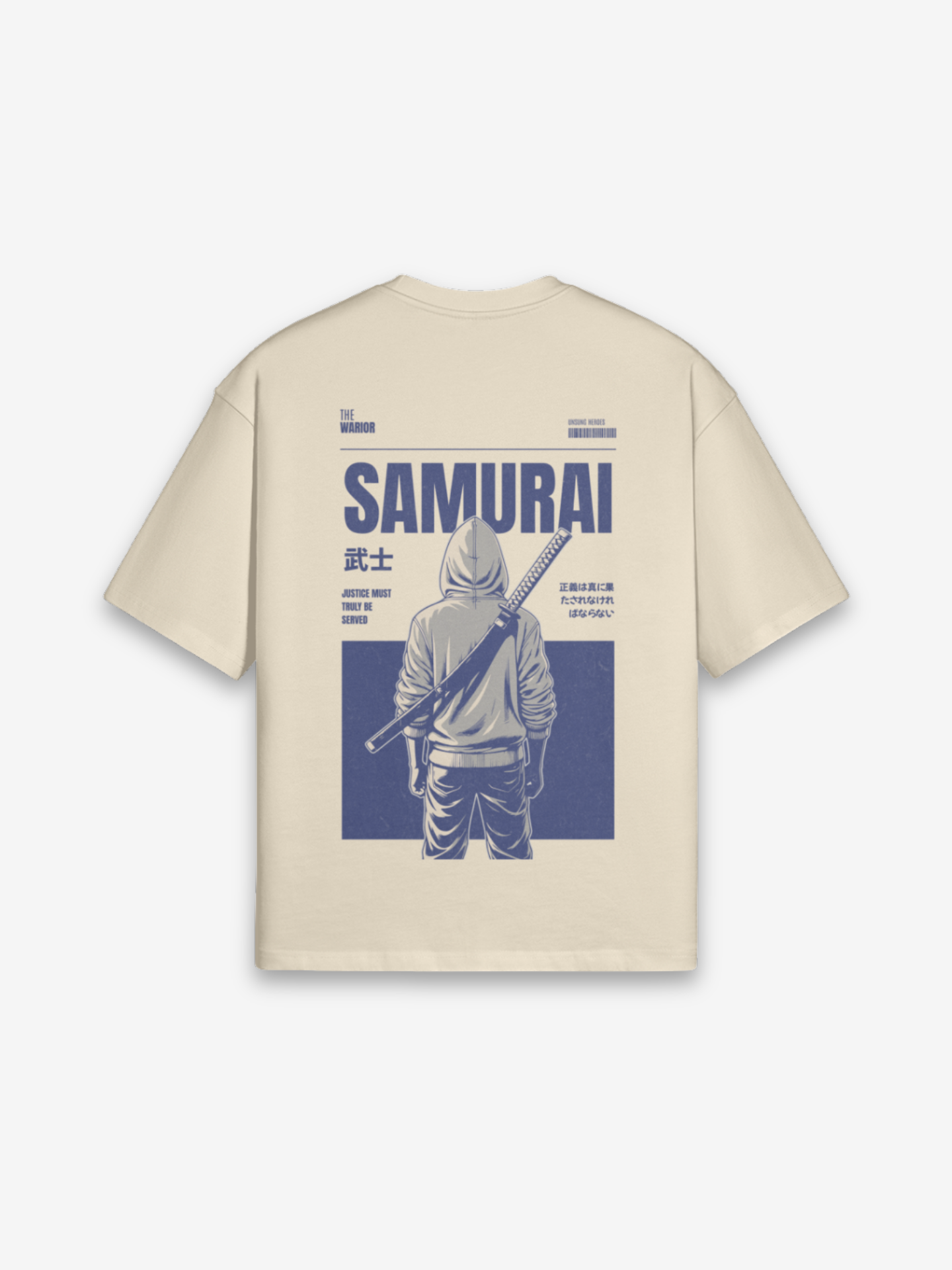 T-Shirt Vintage Samurai - retro