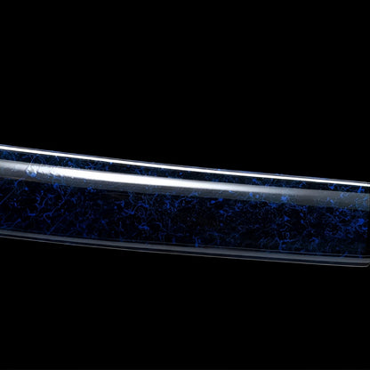 Wakizashi Aonami (Acciaio T10) - set completo in esposizione