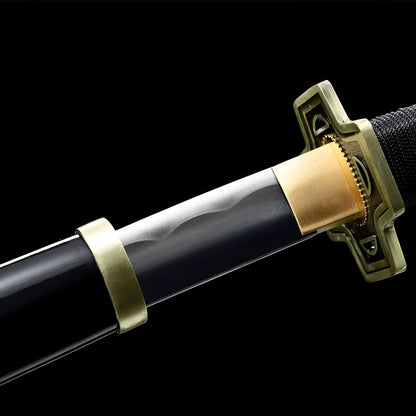 Katana Yubashiri (One piece) - dettaglio dell'incisione